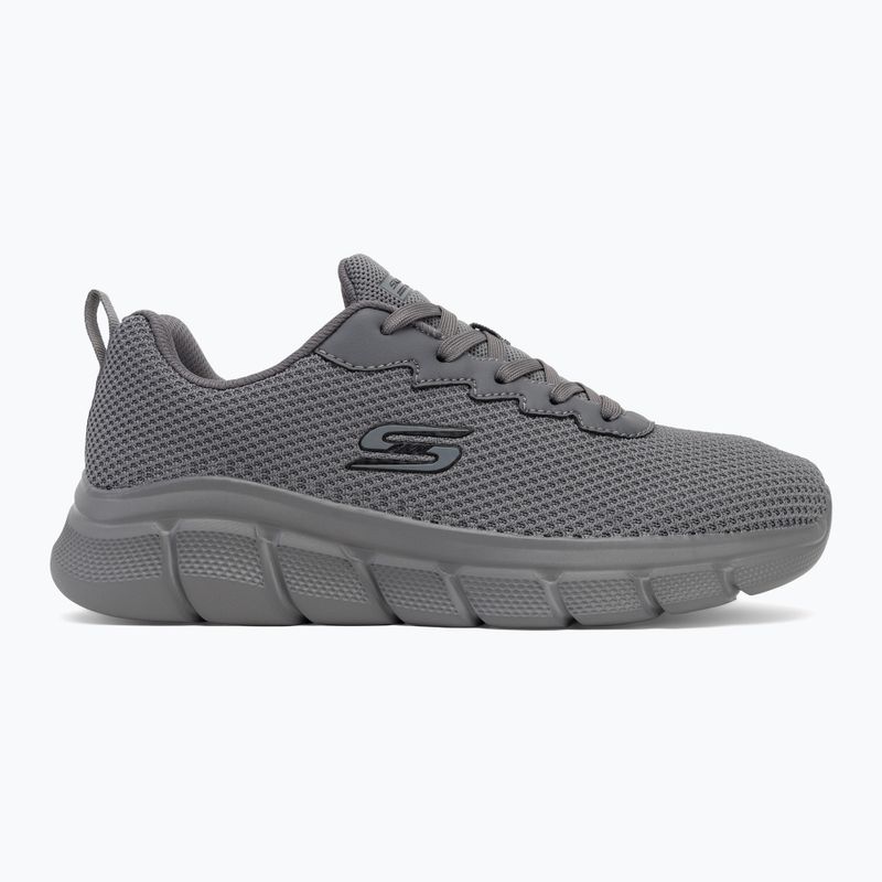 Herrenschuhe SKECHERS Bobs B Flex Chill Edge dark grey 2