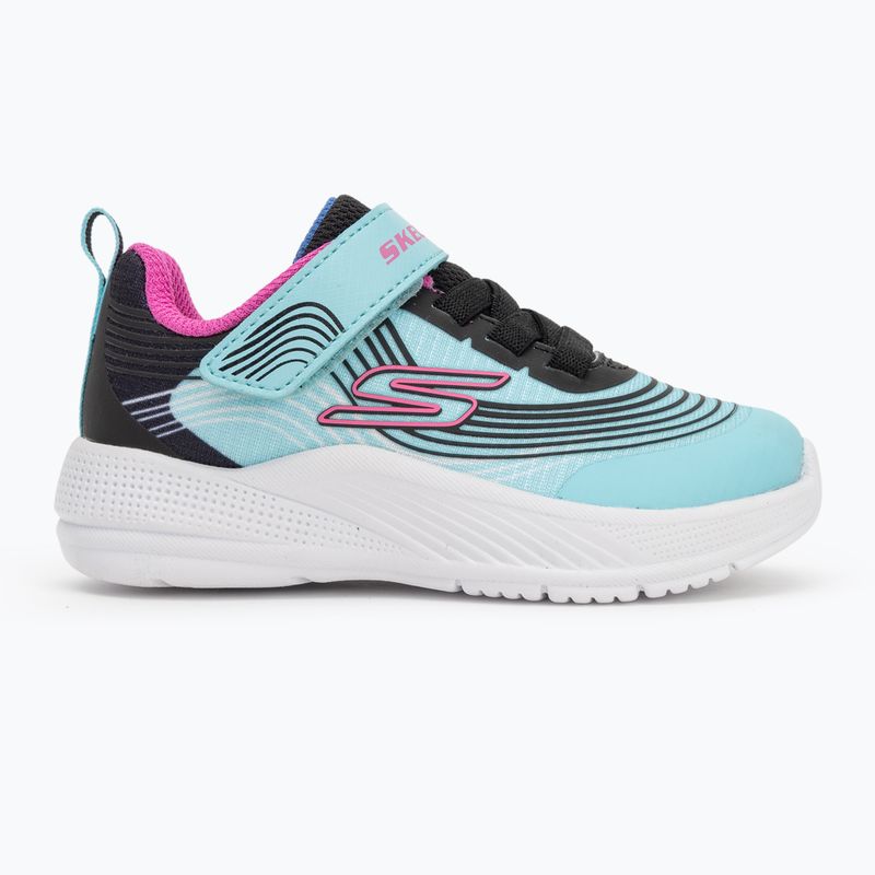 Kinderschuhe SKECHERS Microspec Advance aqua/purple 2