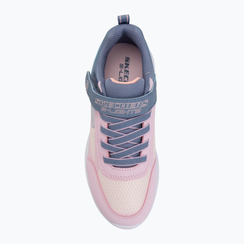 Kinderschuhe SKECHERS Sola Glow Ombre Deluxe gray 5