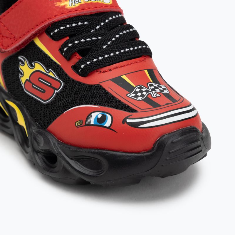 Kinderschuhe SKECHERS Skechers Thermo-Flash Wheel Buddies rot/schwarz 7
