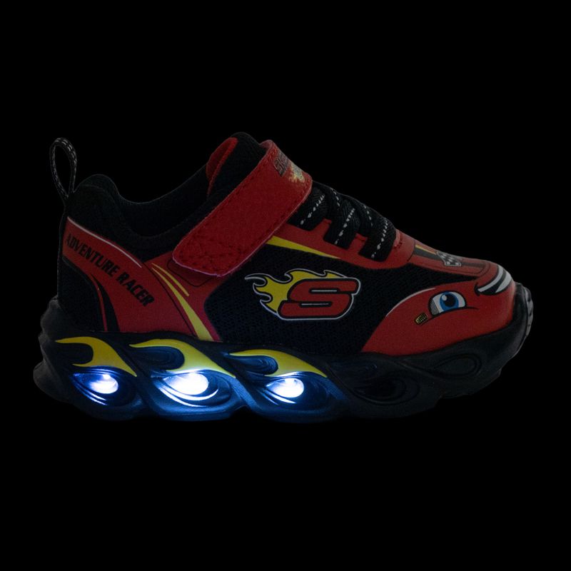 Kinderschuhe SKECHERS Skechers Thermo-Flash Wheel Buddies rot/schwarz 8