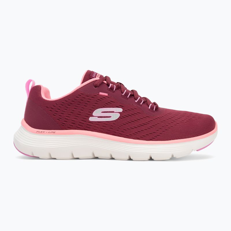 Schuhe Damen SKECHERS Flex Appeal 5.0 New Path burgundy 2