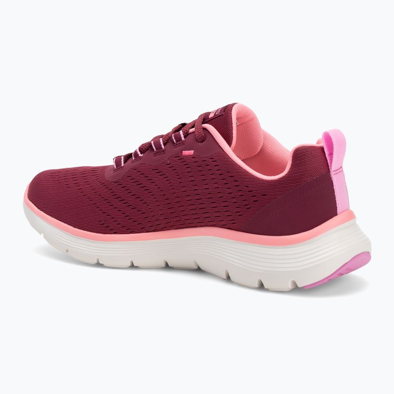 Schuhe Damen SKECHERS Flex Appeal 5.0 New Path burgundy 3