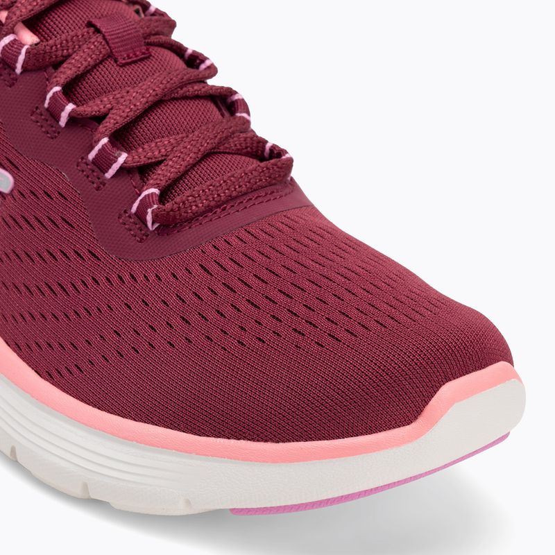 Schuhe Damen SKECHERS Flex Appeal 5.0 New Path burgundy 7