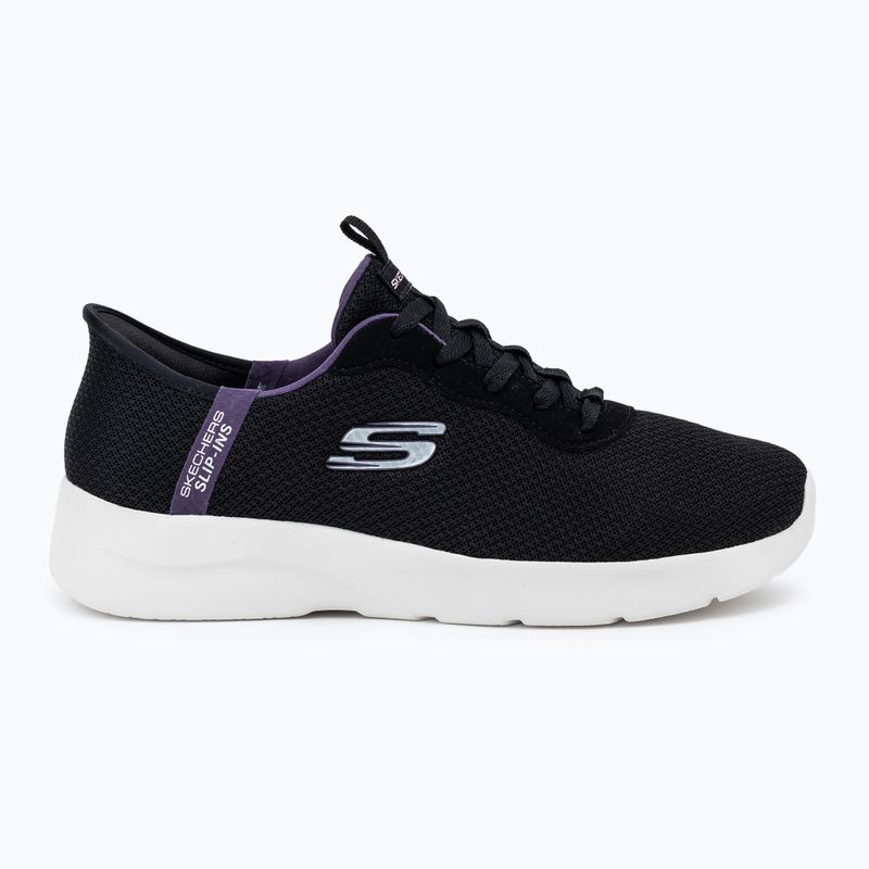 Schuhe Damen SKECHERS Dynamight 2.0 Daily black/purple 2