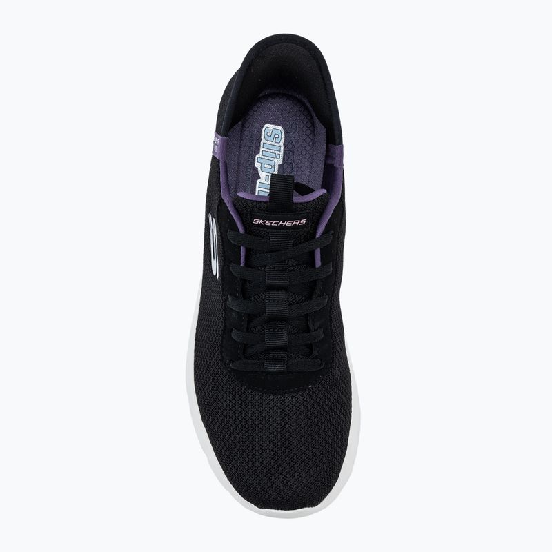 Schuhe Damen SKECHERS Dynamight 2.0 Daily black/purple 5