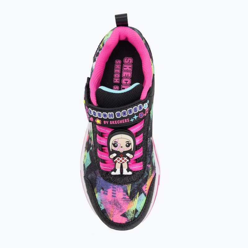Skechers Snuggle Skech Squad schwarz/multi Kinderschuhe 5