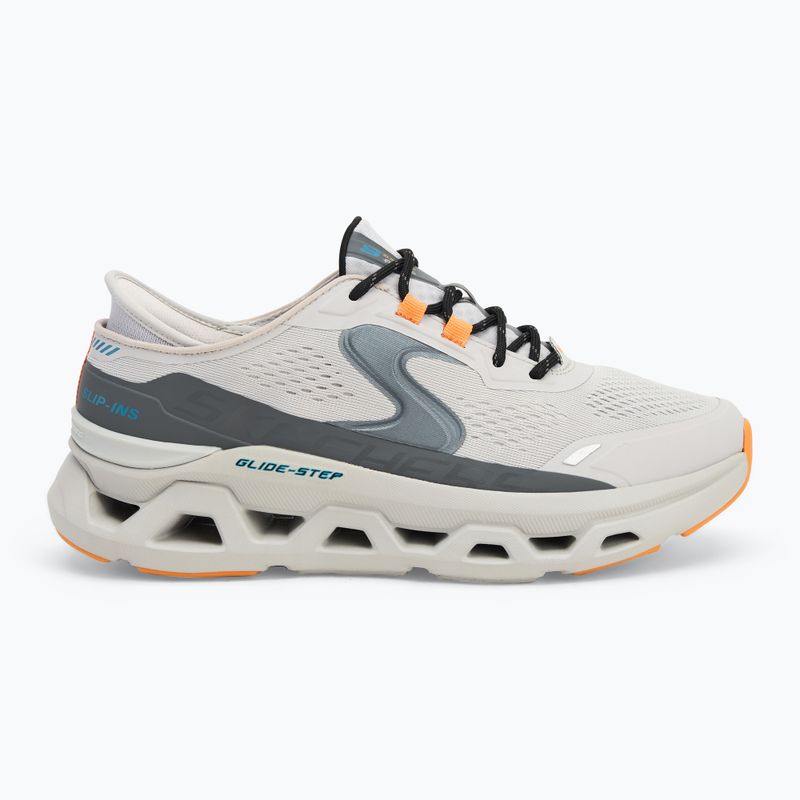 Schuhe Herren SKECHERS Glide Step Altus gray/orange 2