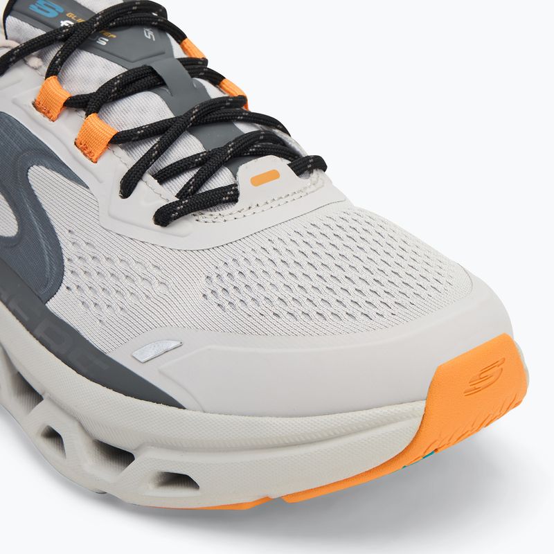 Schuhe Herren SKECHERS Glide Step Altus gray/orange 7