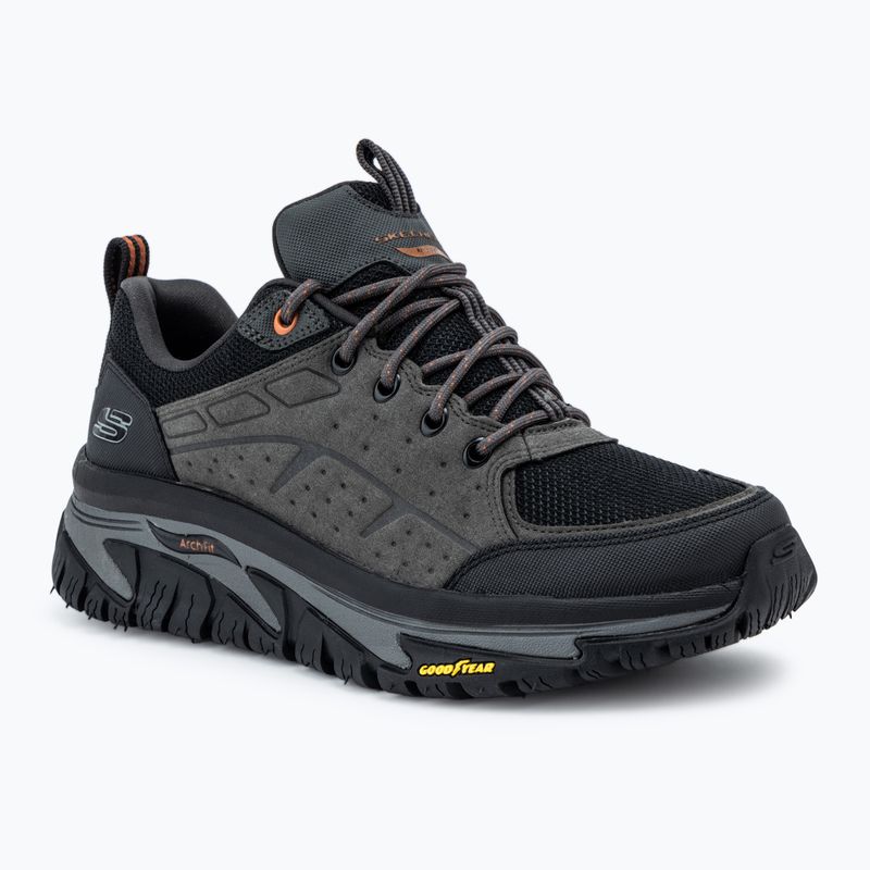 Schuhe Herren SKECHERS Arch Fit Road Walker Recon charcoal/black