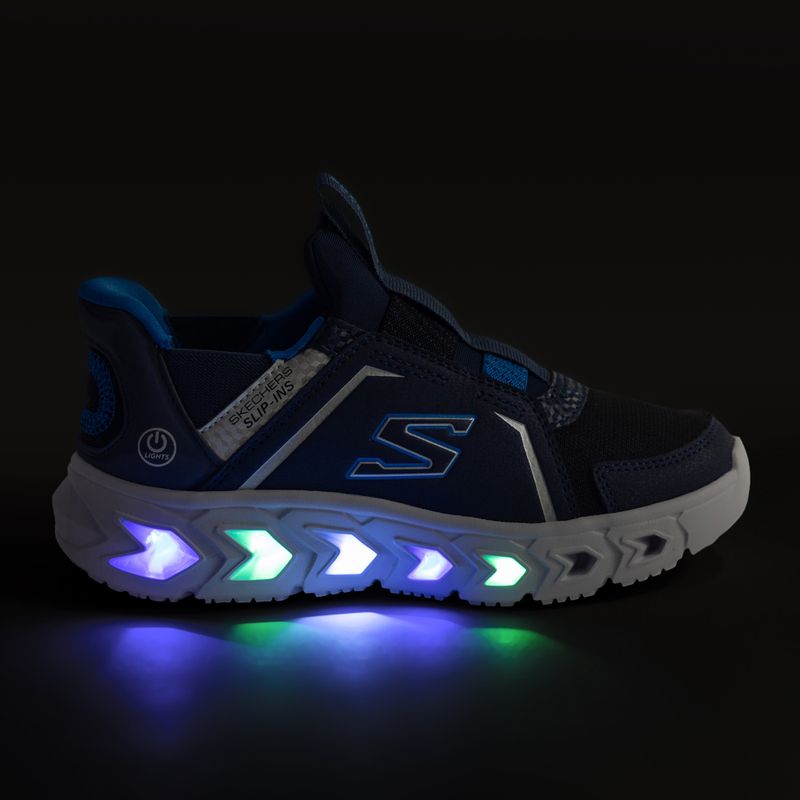 SKECHERS Slip-Ins Hypno-Flash 2.0 Kinderschuhe navy/schwarz 8