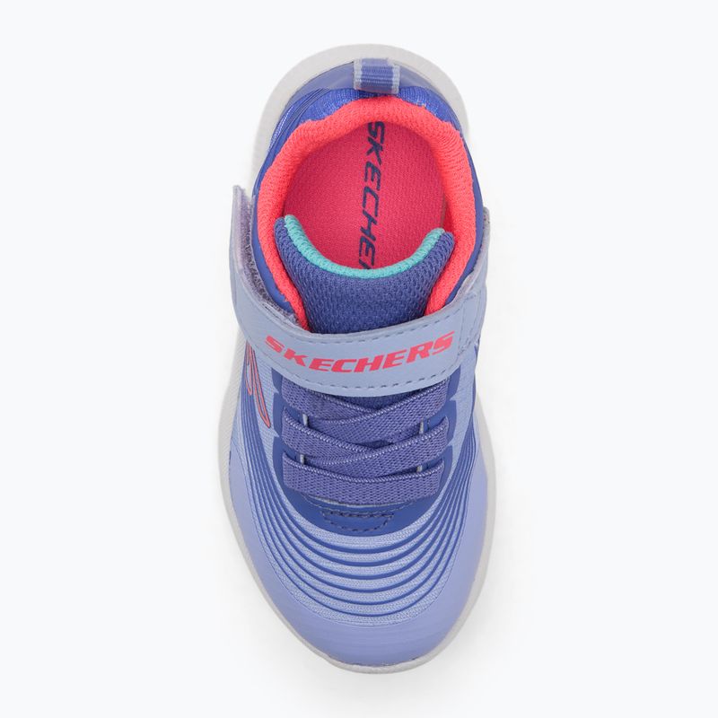 Kinderschuhe SKECHERS Microspec Advance lavender/pink 5