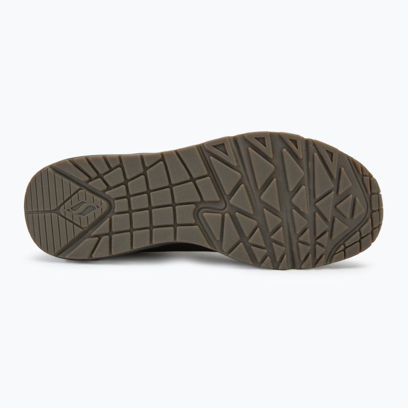 Schuhe Herren SKECHERS Uno Suited On Air black/chestnut 4