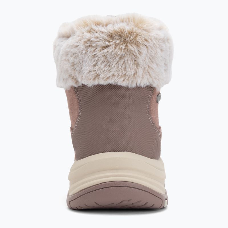 Damen Schuhe Skechers Trego Snow Worries mauve 6