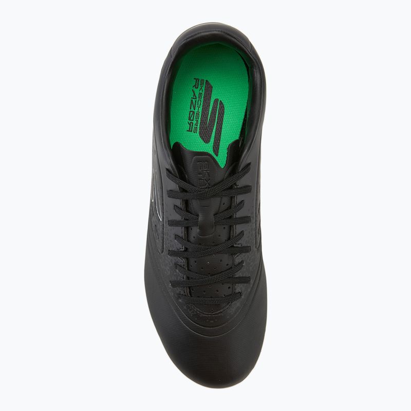 Skechers Razor Academy Gold 1.5 FG schwarz/silber Herren Fußballschuhe 5