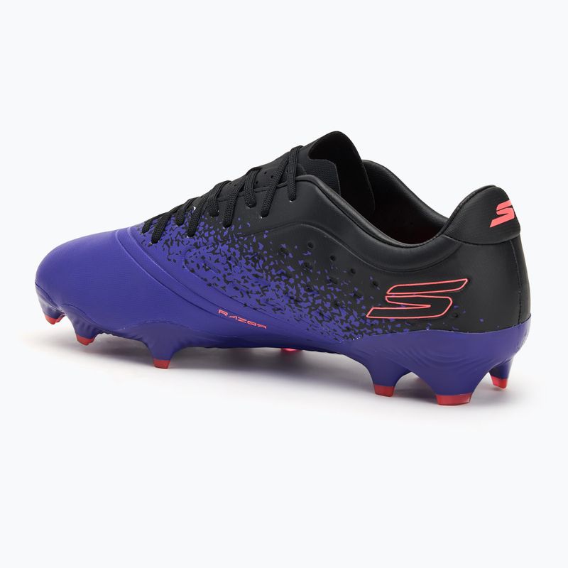 Herren Fußballschuhe Skechers Razor Academy Gold 1.5 FG lila 3