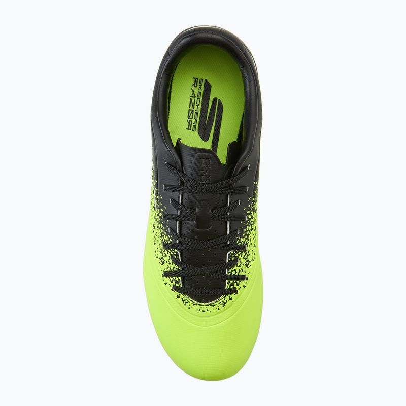 Skechers Razor Academy Gold 1.5 FG Herren Fußballschuhe gelb/schwarz 5