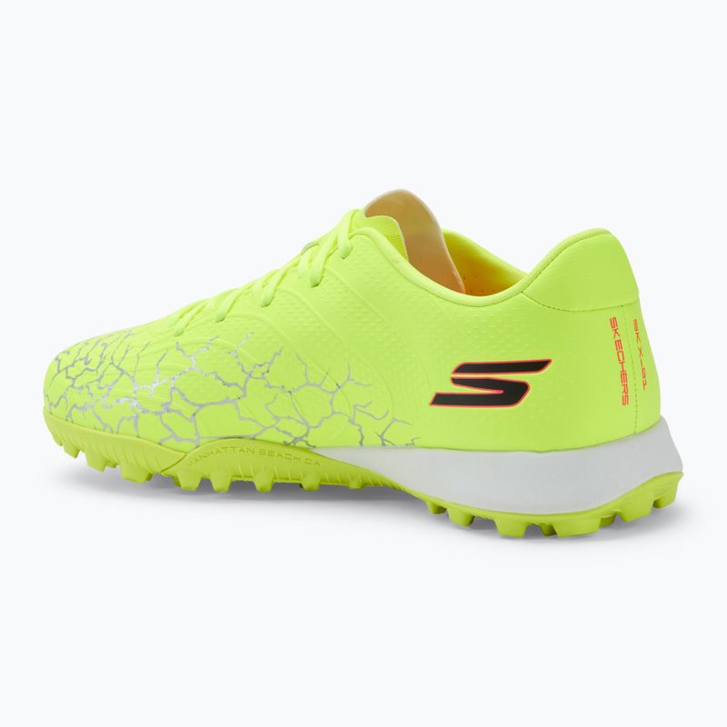 Herren Skechers SKX Academy Gold 1.5 TF Fußballschuhe gelb/schwarz 3