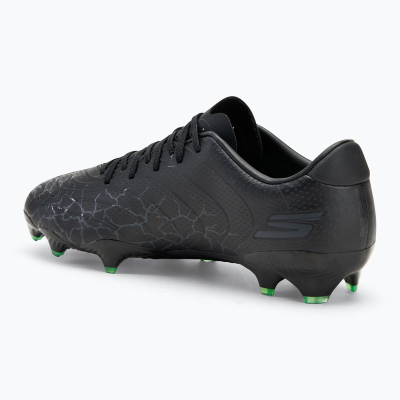 Skechers SKX Academy Gold 1.5 FG Herren Fußballschuhe schwarz/silber 3