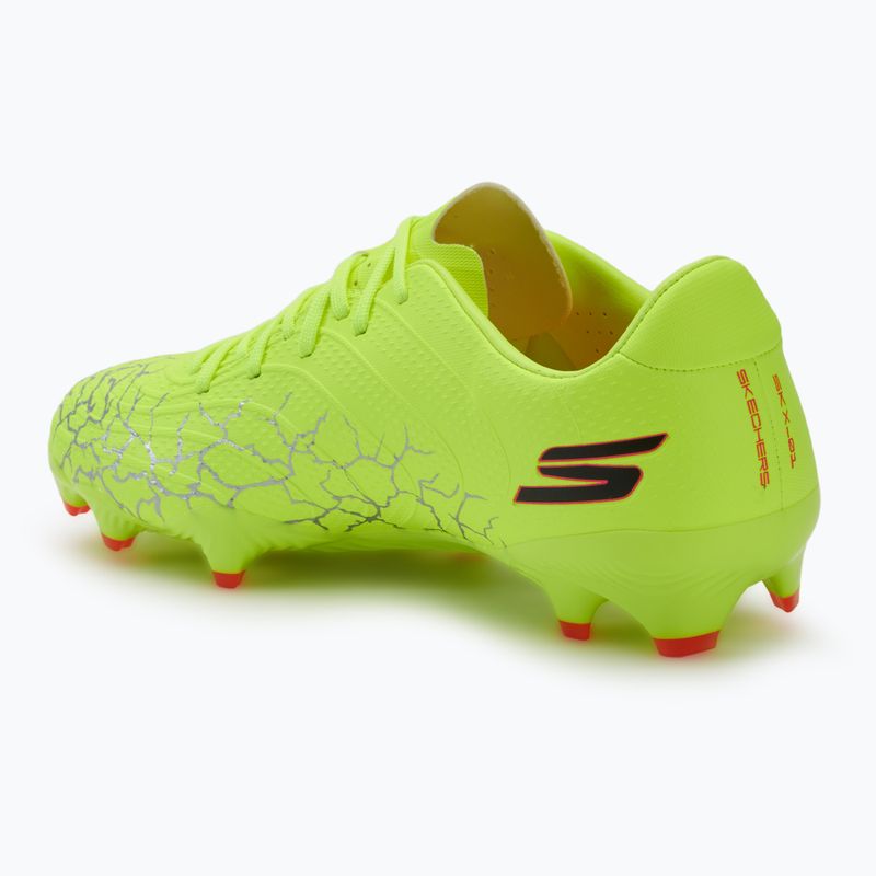 Herren Skechers SKX Academy Gold 1.5 FG Fußballschuhe gelb/schwarz 3