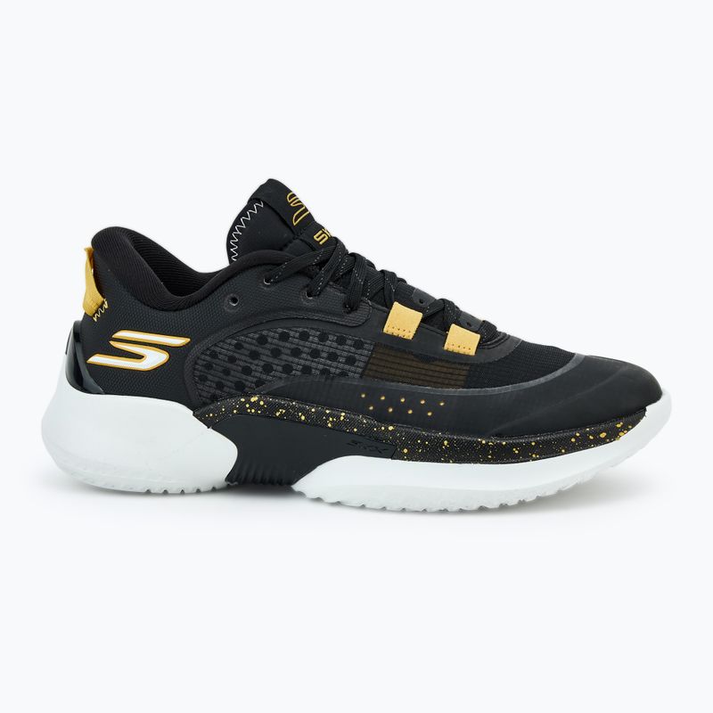 Basketballschuhe Herren SKECHERS SKX Resagrip black/gold 2