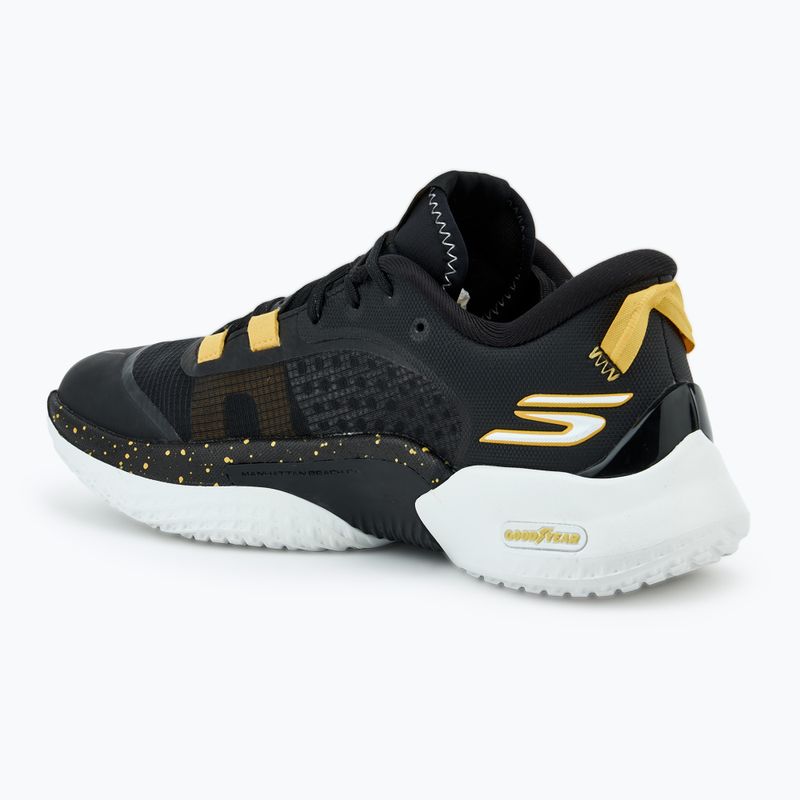 Basketballschuhe Herren SKECHERS SKX Resagrip black/gold 3