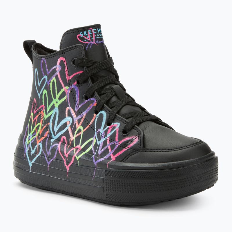 Schuhe Kinder SKECHERS Hyperlift Love Daze black/multicolor