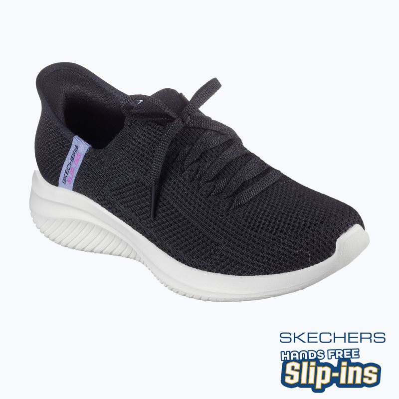 Schuhe Damen SKECHERS Ultra Flex 3.0 Elevated Motion black/white 14