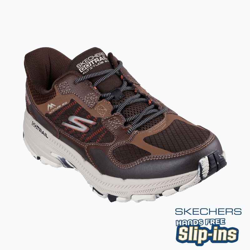 Laufschuhe Herren SKECHERS Go Run Trail Altitude 2.0 Rocky Hill brown 14