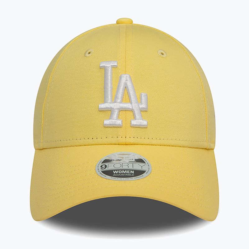 Basecap Damen New Era Wmns Le 940 La Dodgers pastel yellow 3