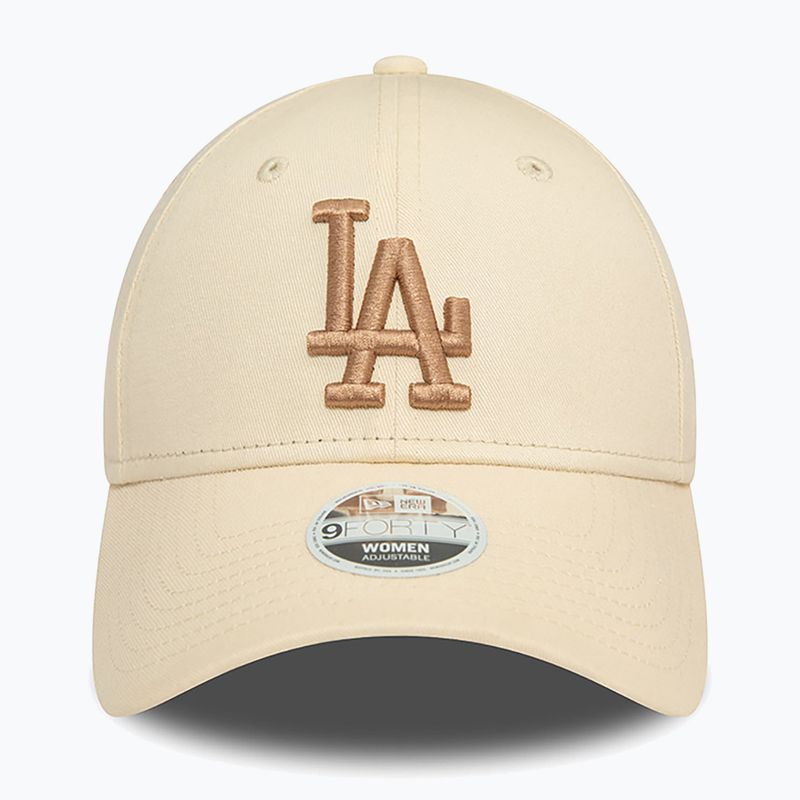 Basecap Damen New Era Wmns Le 940 La Dodgers light beige 3