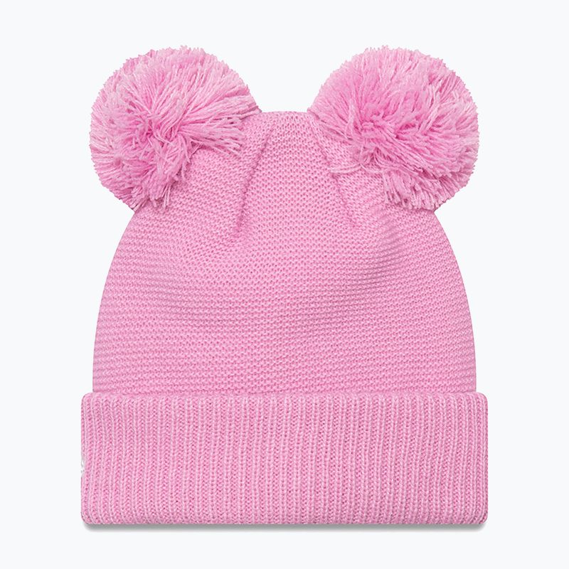 Wintermütze Damen New Era Wmns Double Pom La Dodgers pastel pink 2