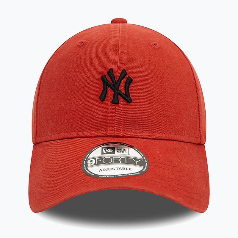 Mütze Basecap New Era Washed 940 Nyy rust/cooper 3