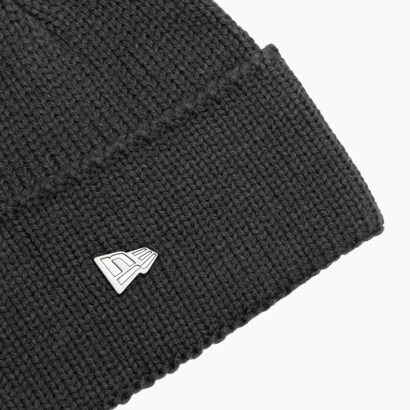 Wintermütze New Era Ne Wide Beanie dark grey 3