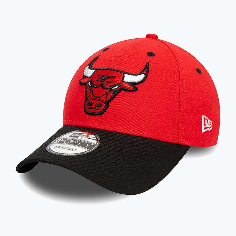 Mütze Basecap New Era Side Patch 940 Bulls red 2