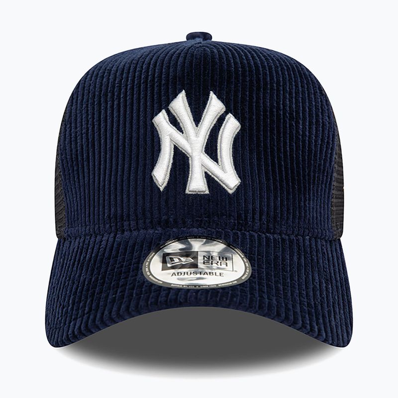 Mütze Basecap New Era Cord Trucker Nyy navy 3