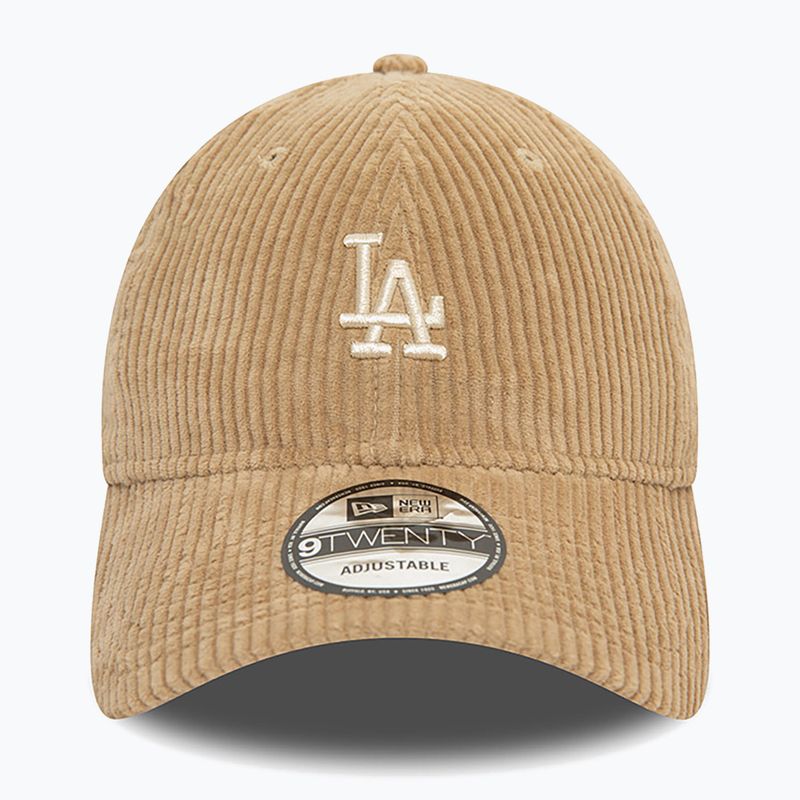 Mütze Basecap New Era Cord 920 La Dodgers med beige 3