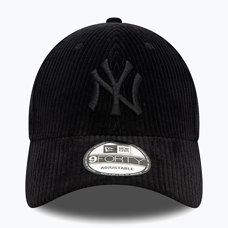 Mütze Basecap New Era Cord 940 Nyy black 3