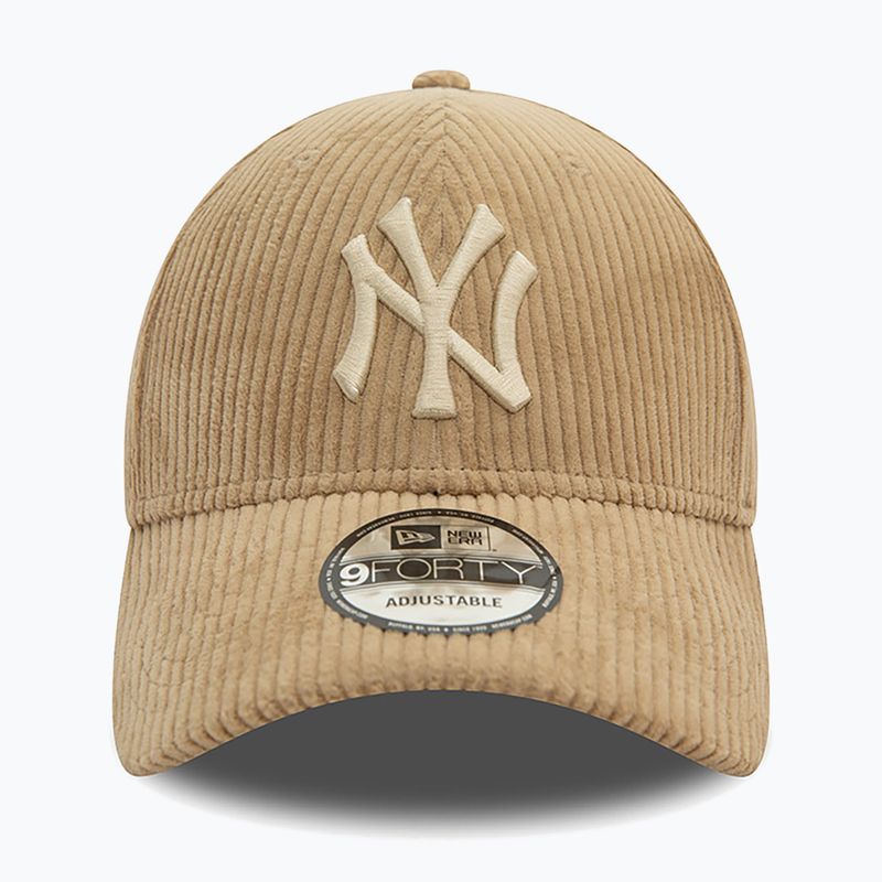 Mütze Basecap New Era Cord 940 Nyy med beige 3