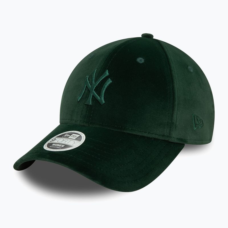 Basecap Damen New Era Velour Midi 9FORTY New York Yankees dark green 2