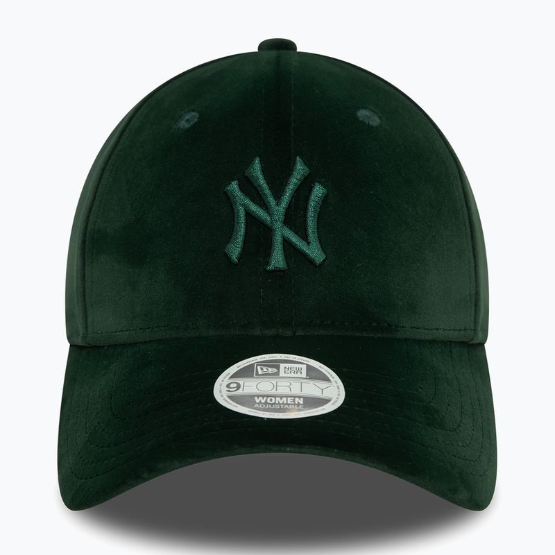 Basecap Damen New Era Velour Midi 9FORTY New York Yankees dark green 3