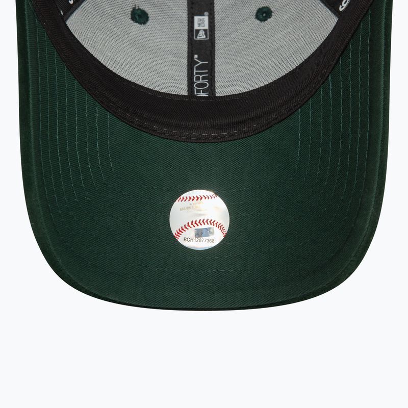 Basecap Damen New Era Velour Midi 9FORTY New York Yankees dark green 5