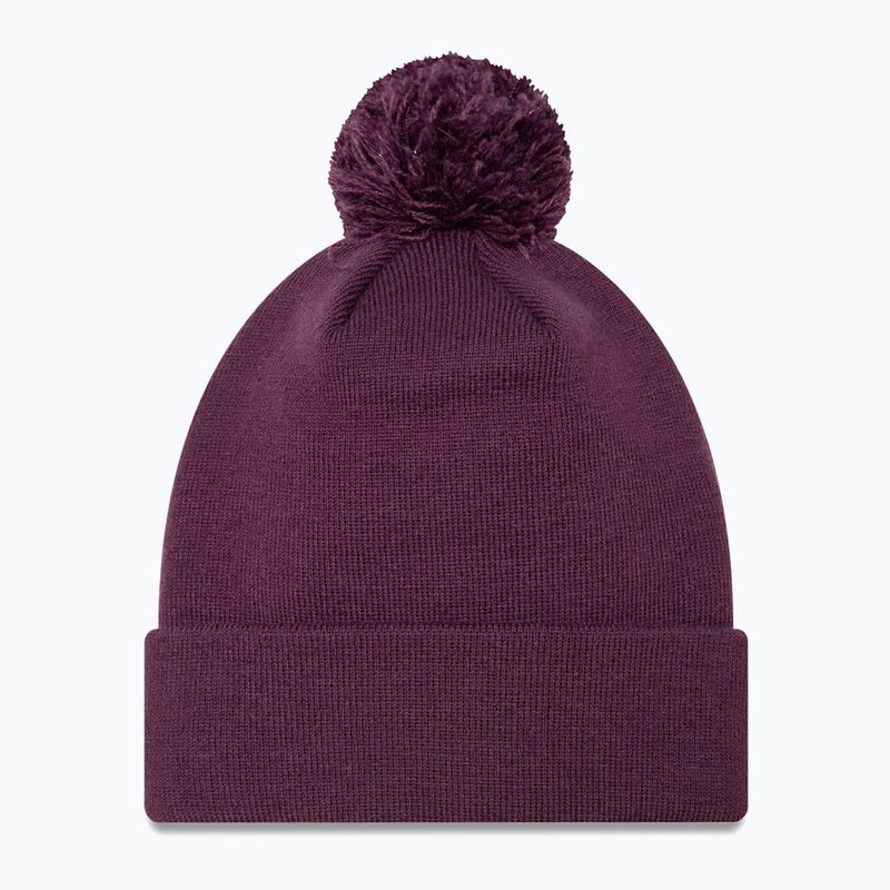 Basecap Damen New Era Metallic Bobble Knit Beanie New York Yankees dark purple 2
