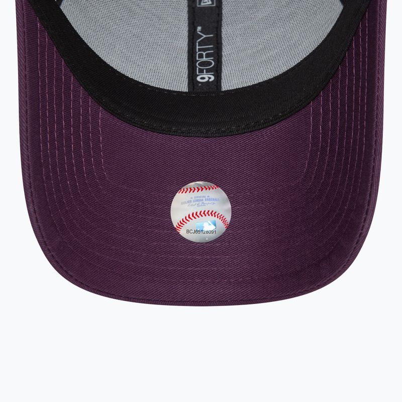 Basecap Damen New Era Metallic 9FORTY New York Yankees dark purple 5