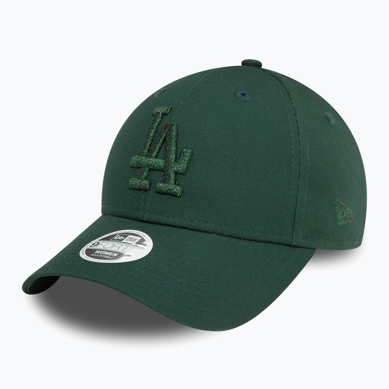 Basecap Damen New Era Metallic 9FORTY Los Angeles Dodgers dark green 2