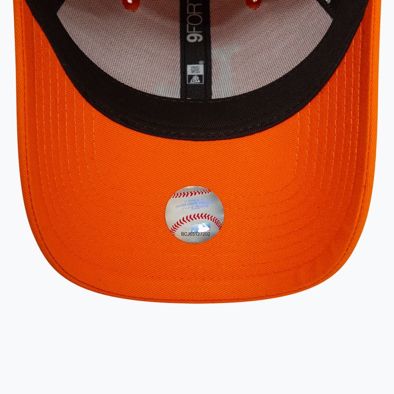 Basecap Damen New Era League Essential 9FORTY Los Angeles Dodgers orange 5