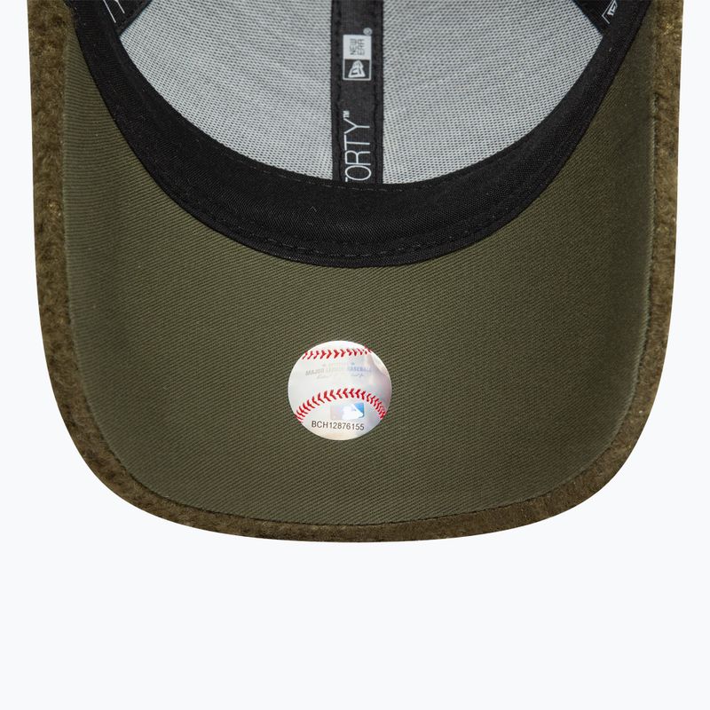 Basecap Damen New Era Borg 9FORTY Los Angeles Dodgers dark green 5