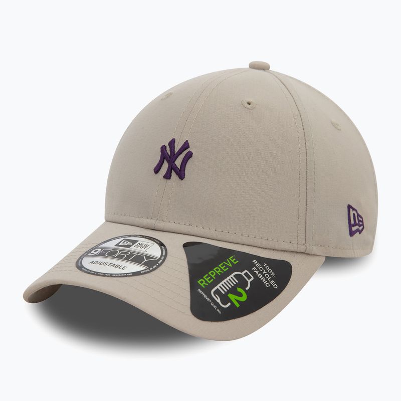 Basecap New Era Repreve Mini Logo 9FORTY New York Yankees light beige 2