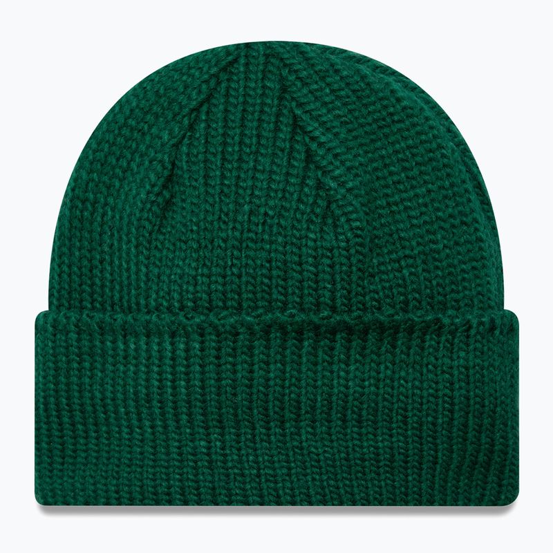 Wintermütze New Era Metal Pin Wide Cuff Knit Beanie dark green 2