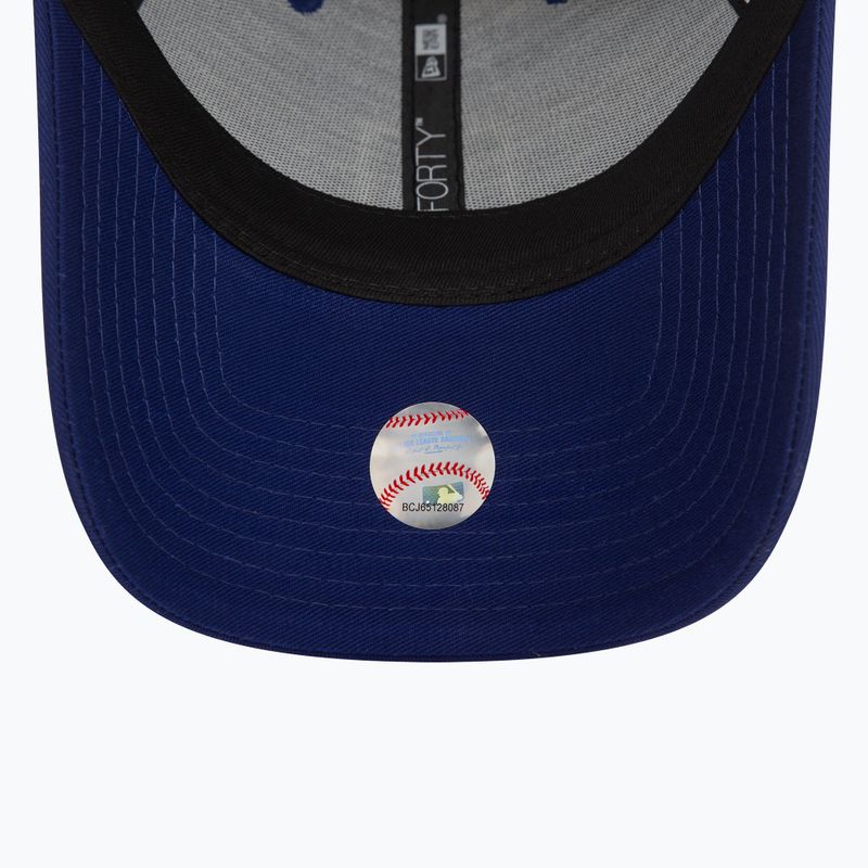 Basecap New Era Metallic Patch 9FORTY Los Angeles Dodgers dark blue 5